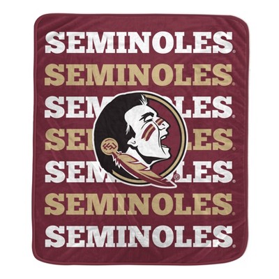 NCAA Florida State Seminoles Repeat Refresh Ultra Soft Blanket