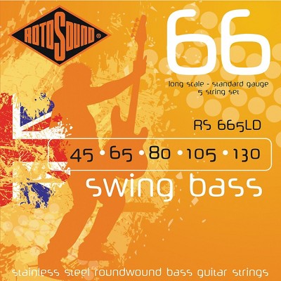 Rotosound RS665LD Roundwound 5-String Bass Strings