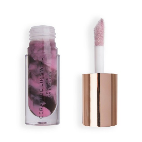 Makeup Revolution Swirl Ceramide Lip Gloss - Cherry Mauve - 0.16 Fl Oz :  Target