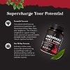 Horny Goat Weed Capsules, Tongkat Ali Saw Palmetto Extract Panax Ginseng and Black Maca Root for Stamina & Energy, Nature's Craft, 90ct - 4 of 4