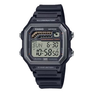 Casio Men's Digital Watch with Black Band - WS-1600H-1AVCF - 1 of 2