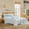 HLC.ME Floral Bed Sheets - Bed Sheet Set - Wrinkle Resistant & Ultra Soft - Fits Mattresses up to 15 Inches Deep - 3 of 4