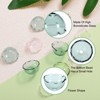 Unique Bargains Glass Jellyfish Beads, Glass Wind Bell Bead Caps - 2 of 4