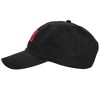 University Of Nebraska Team Logo Adult Dad Cap Black OS - 3 of 4