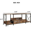 VYNXARIA TV Stand,with Fabric Drawers for 65,70,75 Inches TV - 4 of 4