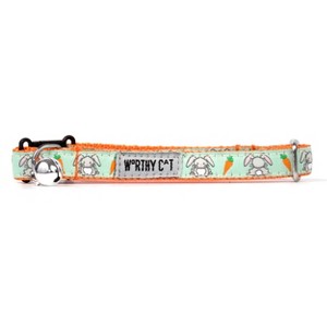 The Worthy Dog Bunnies Breakaway Adjustable Cat Collar - 1 of 3