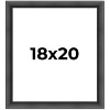 PosterPalooza | Refined Black Picture Frame - UV Acrylic, Foam Board Backing, Hanging Hardware - 2 of 4