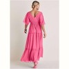 VENUS Womens Flutter Sleeve Maxi Dress - 2 of 4
