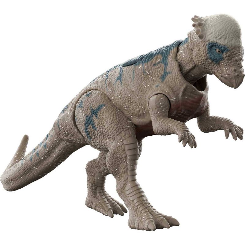Jurassic World Legacy Collection Pachycephalosaurus Dinosaur Figure with Attack Action, 1 of 7