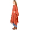 Woman Within Plus Size Fringed Cape - 4 of 4