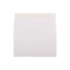 JAM Paper Strathmore A7 Invitation Envelope 5 1/4" x 7 1/4" Bright White 25/Pack (191189) - 2 of 4