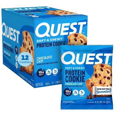 Quest Nutrition 15g Protein Cookie - Chocolate Chip Cookie