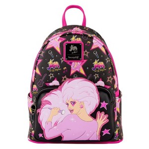 Loungefly Hasbro - Jem And The Holograms Glitter All-Over Print Mini Backpack - 1 of 4