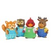 Li'l Woodzeez Miniature Animal Figurine Set Friendz Club Forest Set - 2 of 3