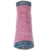 Memoi Color Blend Soft-Fit Cotton-Rich Low Cut Socks Lilac Rose One Size - 2 of 3