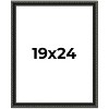 PosterPalooza | Antique Black Picture Frame - UV Acrylic, Foam Board Backing, Hanging Hardware - 2 of 4