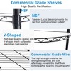 NicBex 6 Tier Corner Wire Storage Shelves,Adjustable Metal Heavy Duty Free Standing Corner Storage Rack for Bathroom,Living Room,Kitchen - 3 of 4
