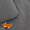 All Season Goose Down Alternative Duvet Comforter Insert - NTBAY - 4 of 4