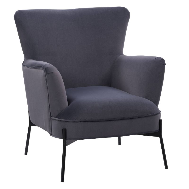 Elwood Wingback Accent Chair - CorLiving, 3 of 9