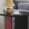 Kings Brand Furniture Hayward Side Table for Couch, Snack and Laptop Modern Accent Table - 3 of 4