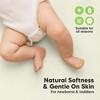 KeaBabies 2pk Soothe Waterproof Fitted Crib Sheets for Girl, Boy, 100% Organic Soft Cotton Crib Mattress Protector Sheet - 4 of 4