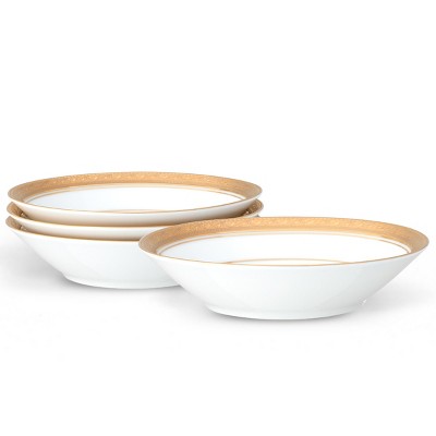 Noritake Crestwood Gold Set of 4 Fruit Bowls