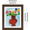 Kids Drawings Frame - Composite Wood And Shatter-Resistant Glass - 2 of 4