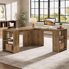 Tribesigns 59" L Shaped Executive Desk, Wooden Corner Computer Desk Home Office Desk - 2 of 4