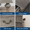 Jojoka Farmhouse 7 Drawer Tall Dresser with Jewelry Organizer, Wooden Vertical Chest for Bedroom, Entryway, Living Room - 4 of 4