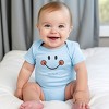 The Juniper Shop Mini Smiley Smile Outline Baby Short Sleeve Bodysuit - 3 of 4