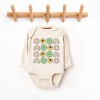 The Juniper Shop Smiley Clover Daisy Baby Long Sleeve Bodysuit - 2 of 3