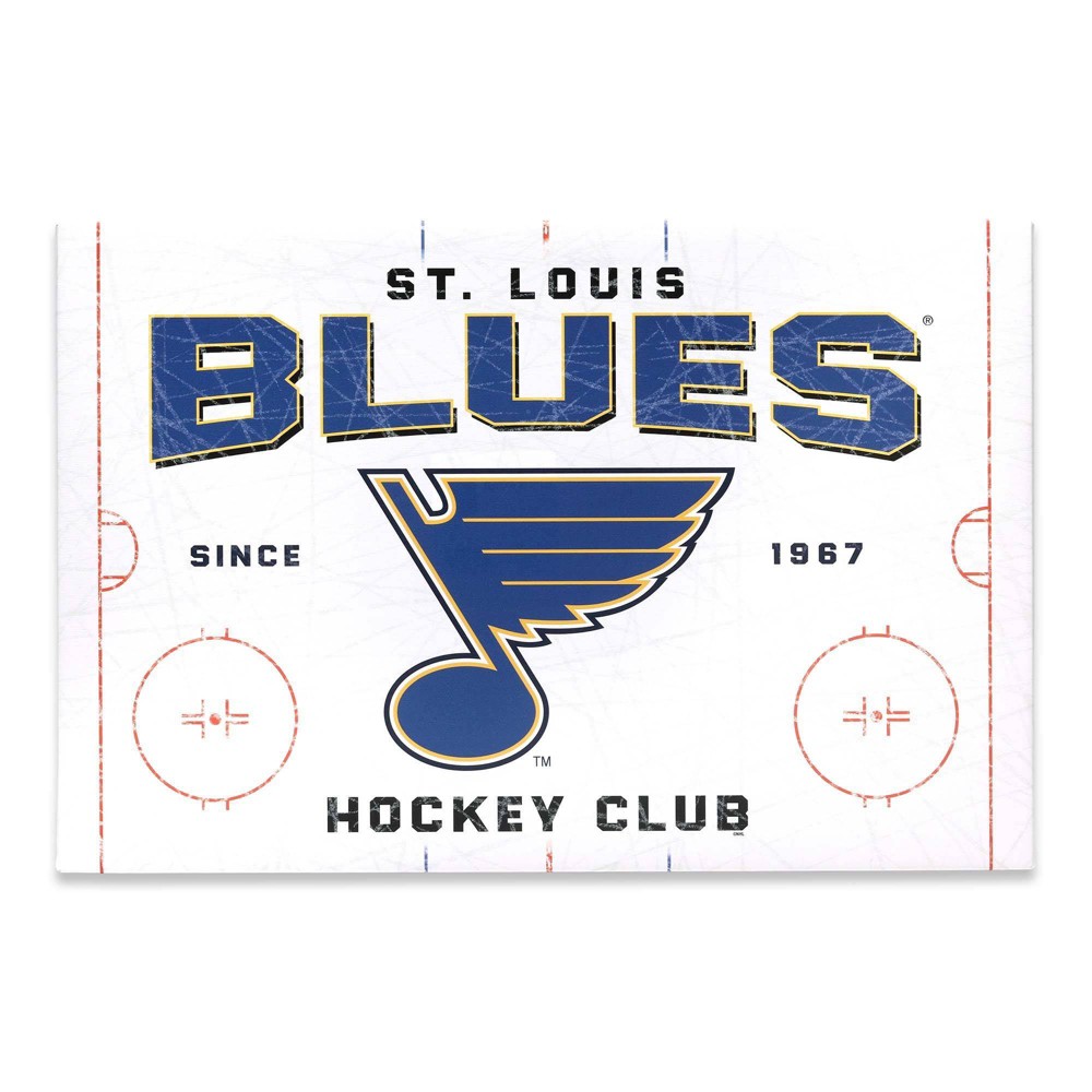 Photos - Wallpaper NHL St Louis Blues Rink Canvas