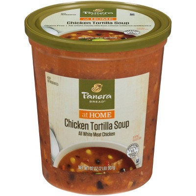 Panera Bread Gluten Free Chicken Tortilla Soup - 32oz