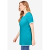 Woman Within Plus Size Layered-Look Tee - 4 of 4