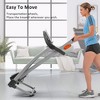 HFYee Walking Pad Treadmill with Incline 300 LB Capacity with Audio Player and LED Display, Foldable Treadmill for Home, 0.5 to 7.5 MPH - 2 of 4