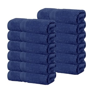 Smart Dry Cotton Medium Weight Solid Towel Set by Blue Nile Mills - 1 of 4