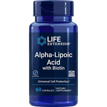  Alpha Lipoic Acid 600mg, 240 Capsules, with Biotin Optimizer, Non-GMO and Gluten Free Supplement
