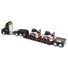 ERTL 1/64 Peterbilt 579 w/ Lowboy & 2 Bobcat S76 Skid-Steer Loaders, 2022 NTT'NC Show 16446 - 4 of 4