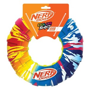 NERF TPR Color Blast Flyer Dog Toys - 1 of 4