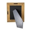 Color Block 5X7 Photo Frame White MDF, Cork & Glass - Foreside Home & Garden - 4 of 4