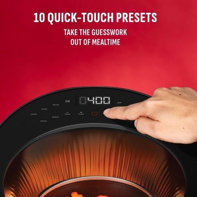 PowerXL Black 5.3 Quart Radiant Light Air Fryer