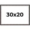 PosterPalooza | Simple Silver Picture Frame - UV Acrylic, Backing Board, Hanging Hardware Included - 2 of 4