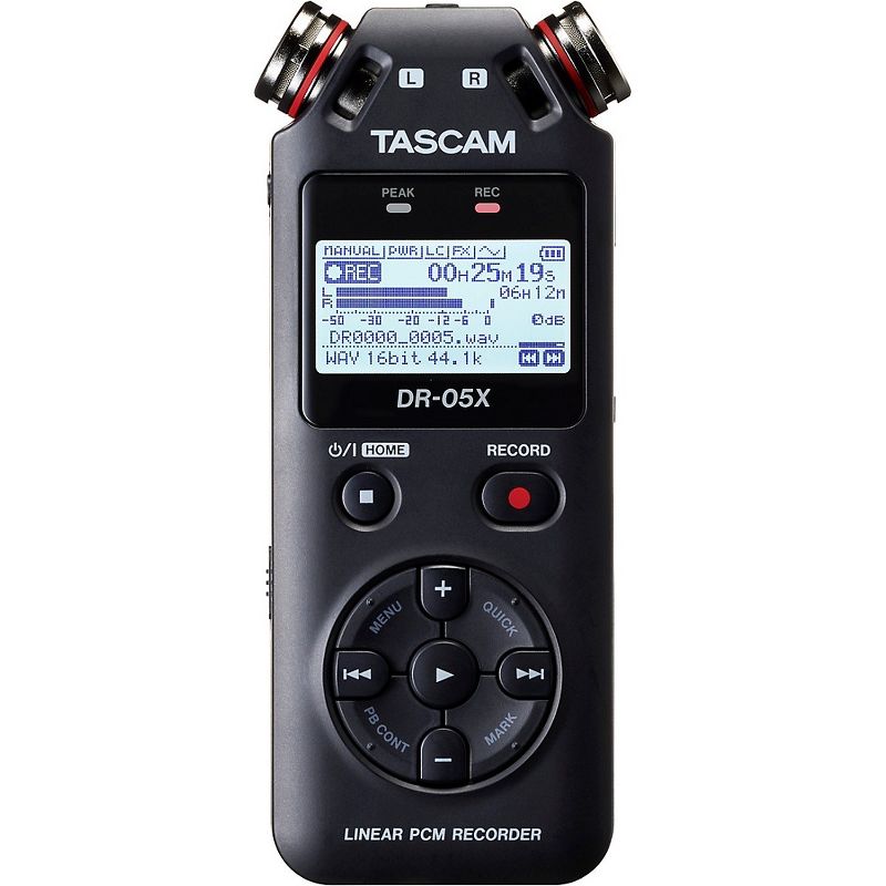 TASCAM DR-05X Portable Digital Recorder, 1 of 2