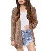 Girls Summer Caridigan Lightweight Open Front Cardigan Gilrs Crochet Sweater Cardigan Girls 2025 Beach Cover Ups - 3 of 4
