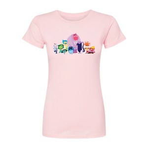 Women's - Inside Out 2 - Joy And Friends Fitted Graphic T-Shirt - 1 of 1