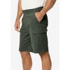 KingSize Men's Big & Tall Comfort Waist 10" Cargo Shorts - 4 of 4