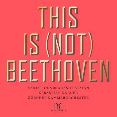 Arash Safaian  Sebas - This Is (Not) Beethoven (CD)