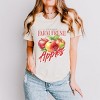 Simply Sage Market Farm Fresh Apples Watercolor Short Sleeve Tee - 2 of 4