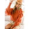 Women's The Right One Tasseled Sweater - Vine & Love - 3 of 4