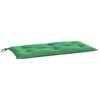 Aghana Digitals Green Oxford Fabric Garden Bench Cushion - Water-Resistant, Non-Slip, Breathable - 2 of 4